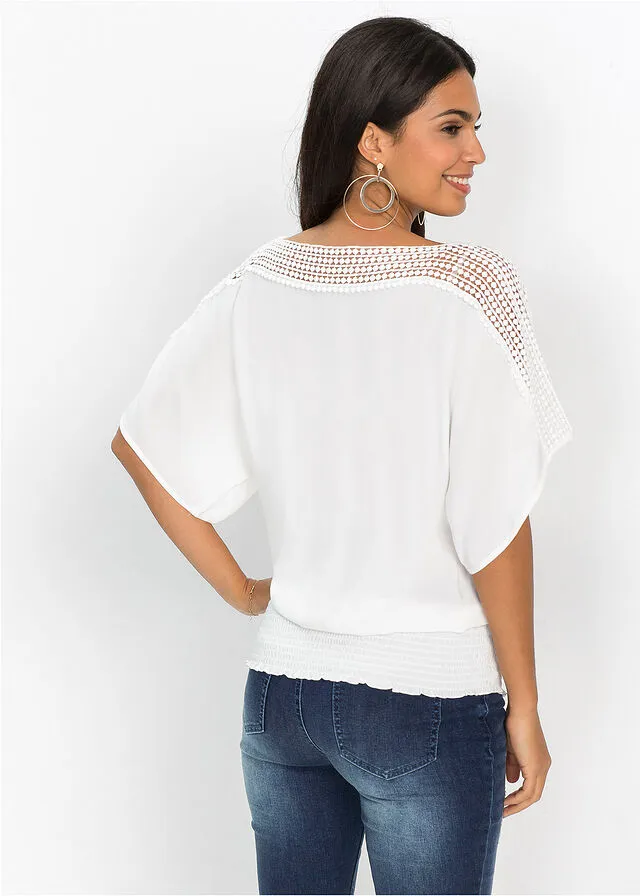 Blusa Blanco lana
