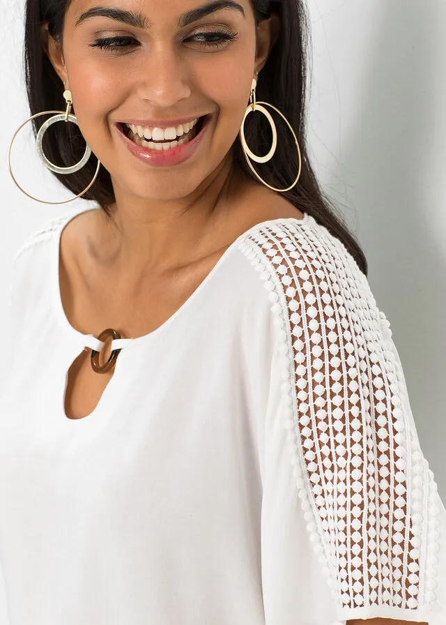 Blusa Blanco lana