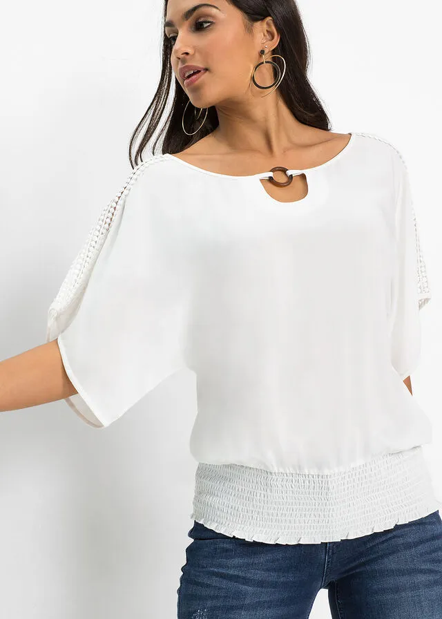 Blusa Blanco lana