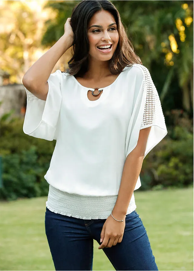Blusa Blanco lana