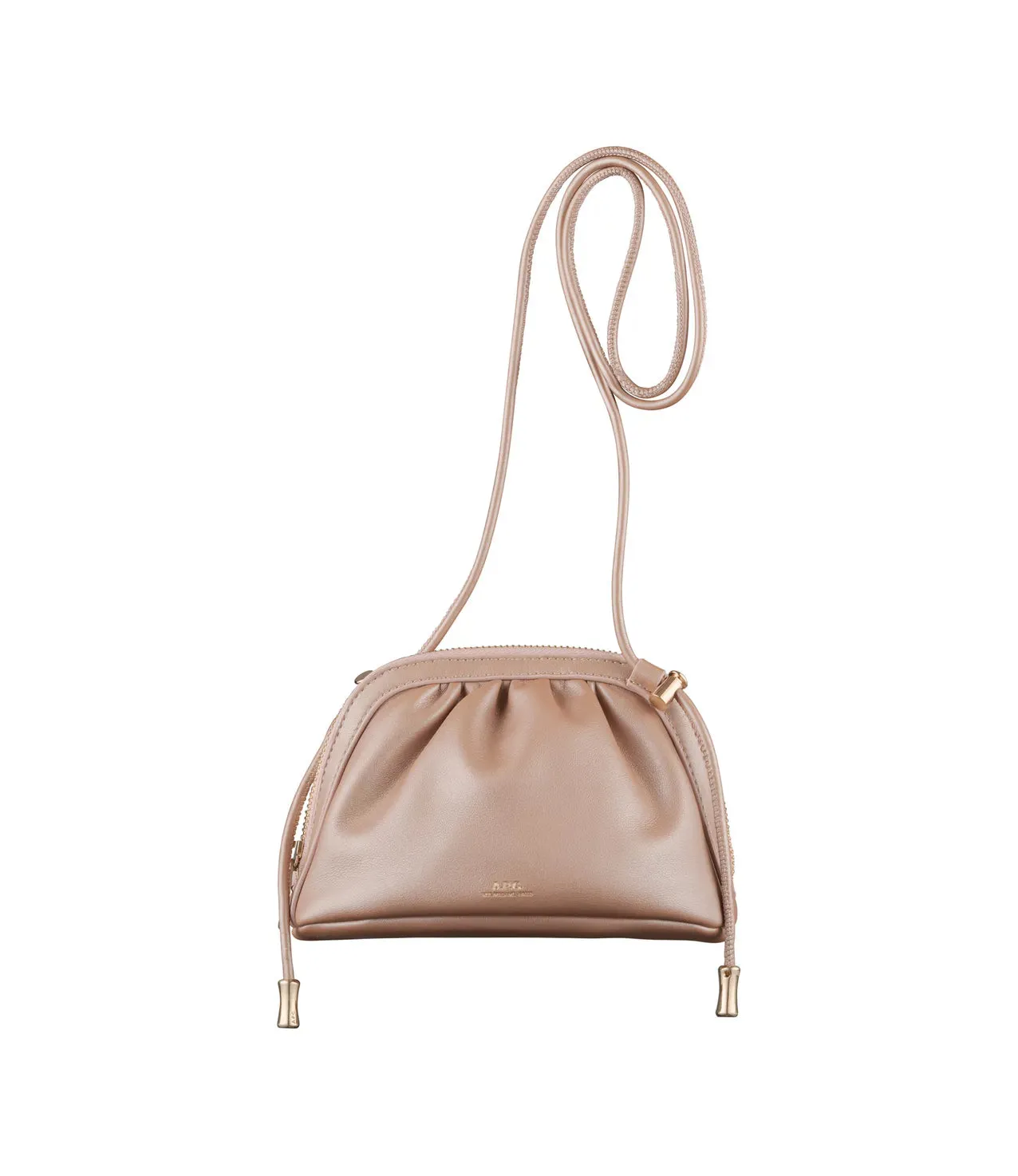BOLSO BANDOLERA NINON SMALL ROSA SATINADO