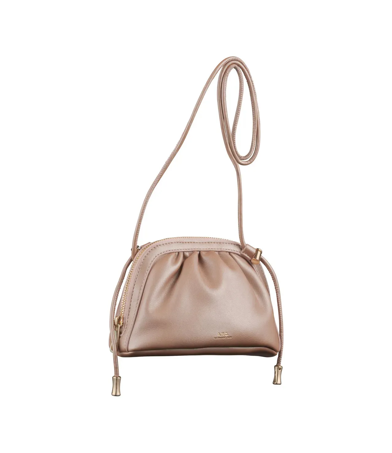 BOLSO BANDOLERA NINON SMALL ROSA SATINADO