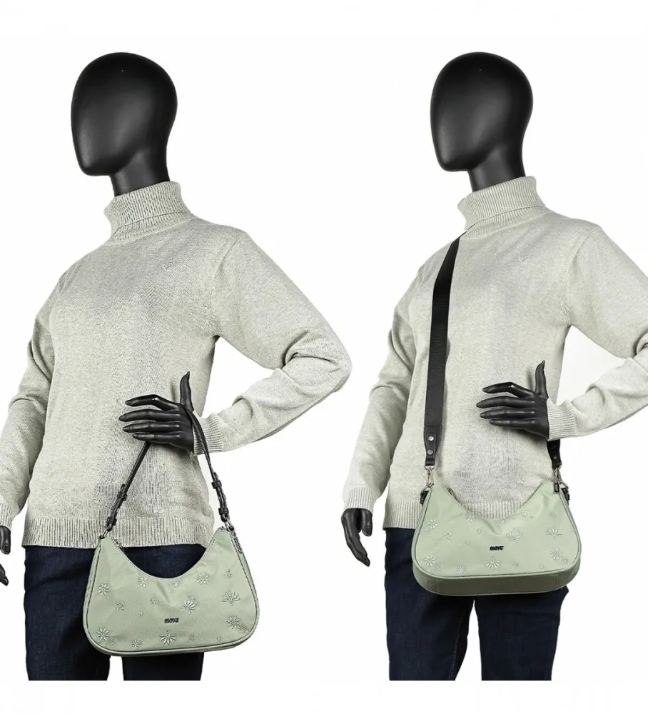 Bolso de Hombro bandolera adicional SKPAT 314379 color kaki