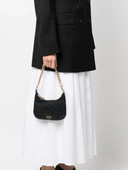 BOLSO MEDIA LUNA MONOGRAM