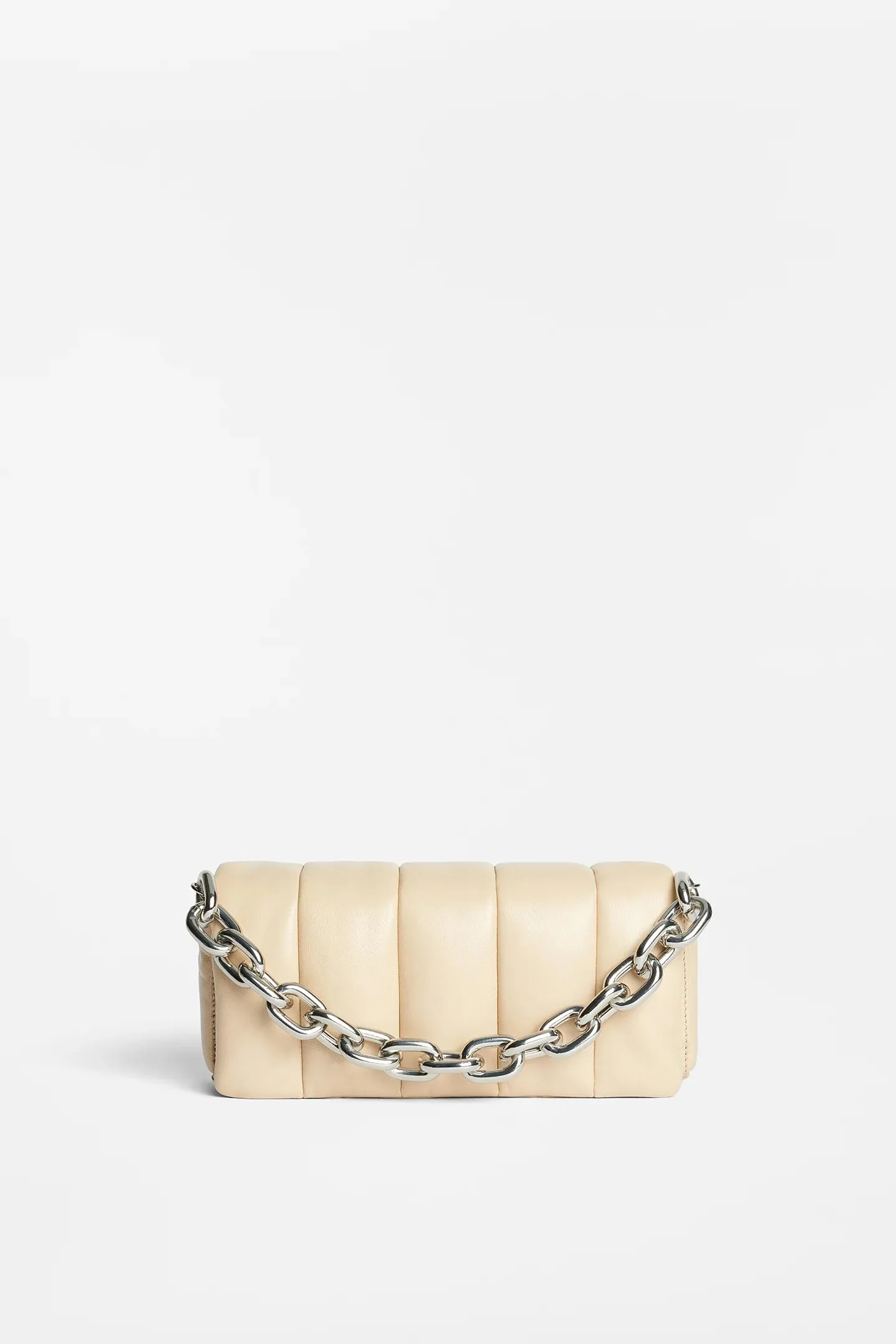 BOLSO PIEL ACOLCHADO HERA BEIGE