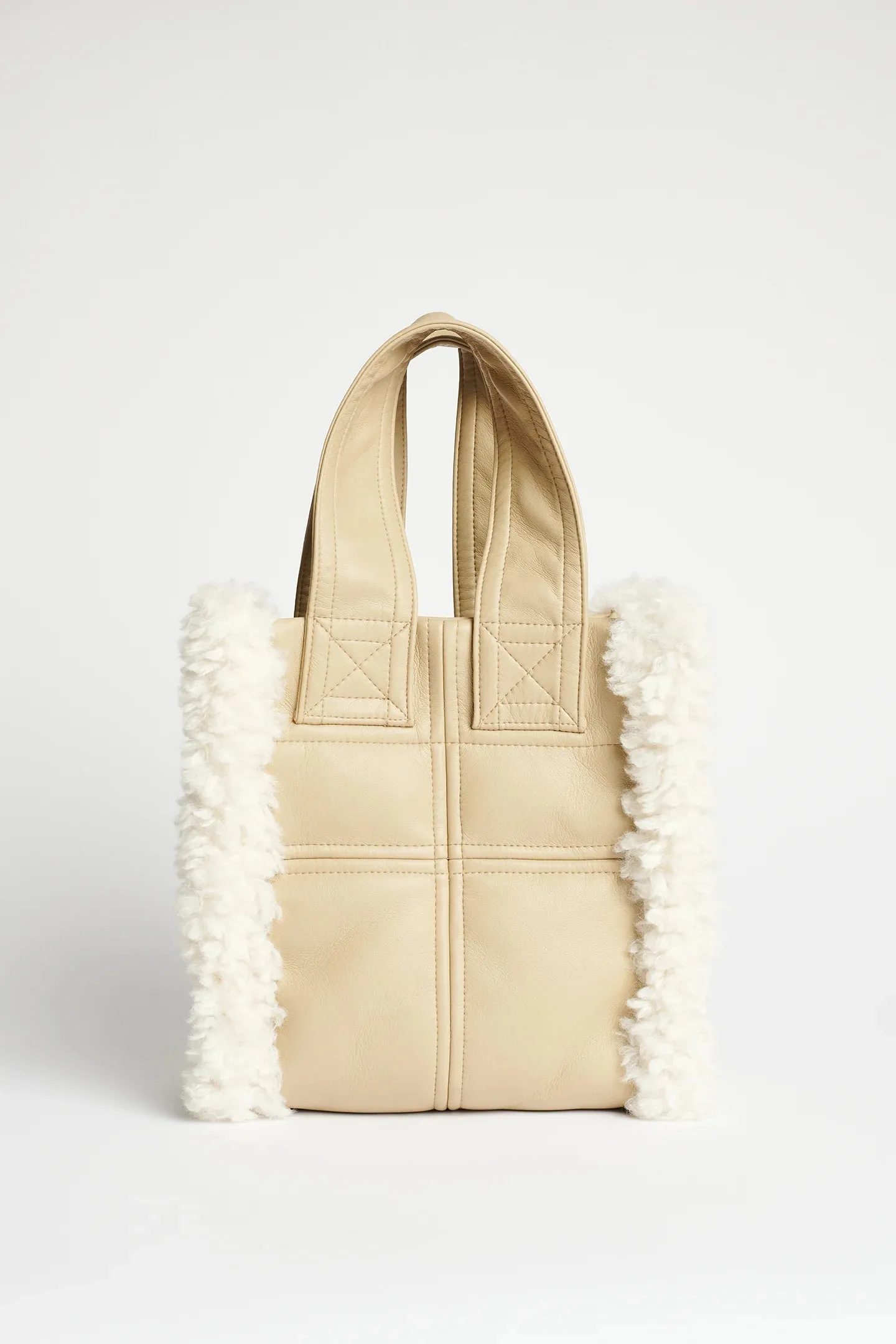 BOLSO SHEARLING TEDDY BEIGE