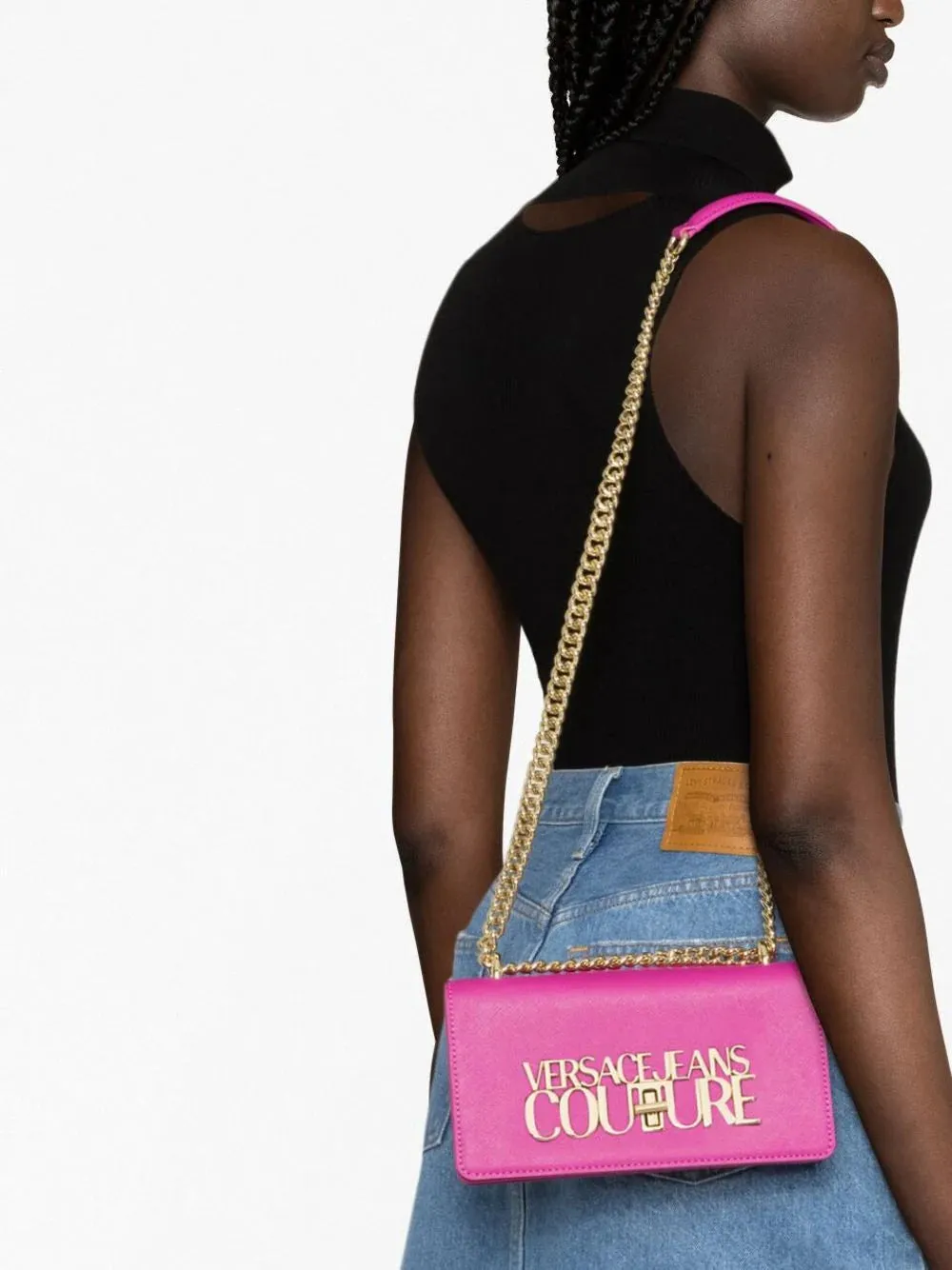 BOLSO SOLAPA FUCSIA