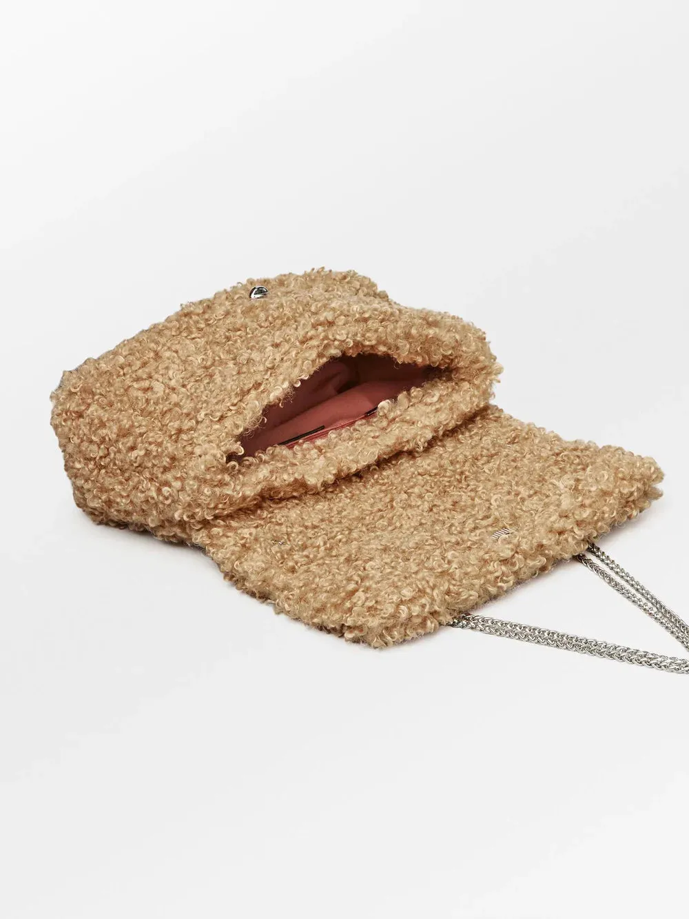 BOLSO TEDDY SOLAPA CAMEL