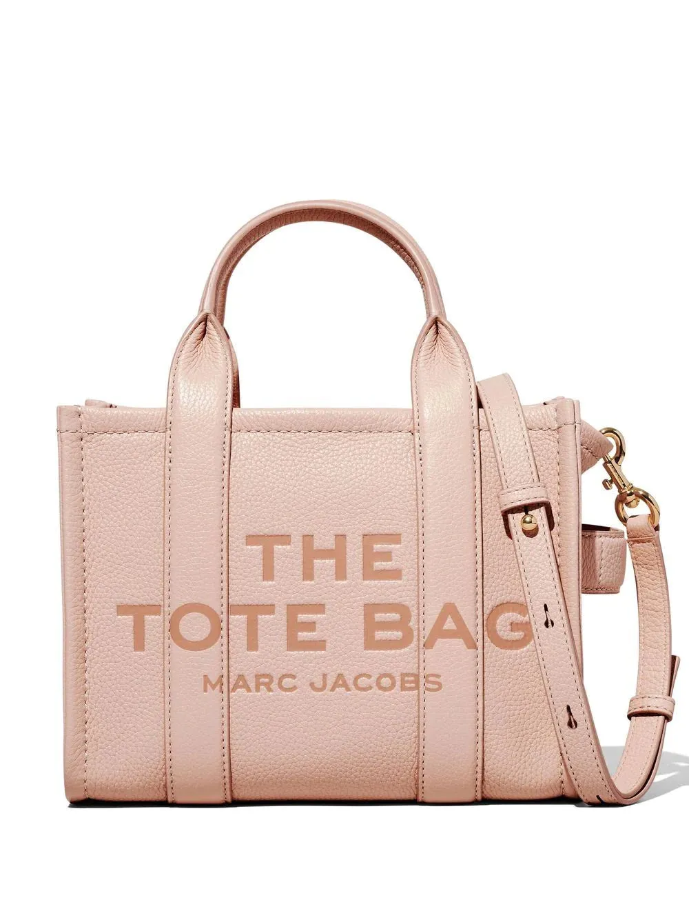 BOLSO THE MINI LEATHER TOTE BAG ROSA