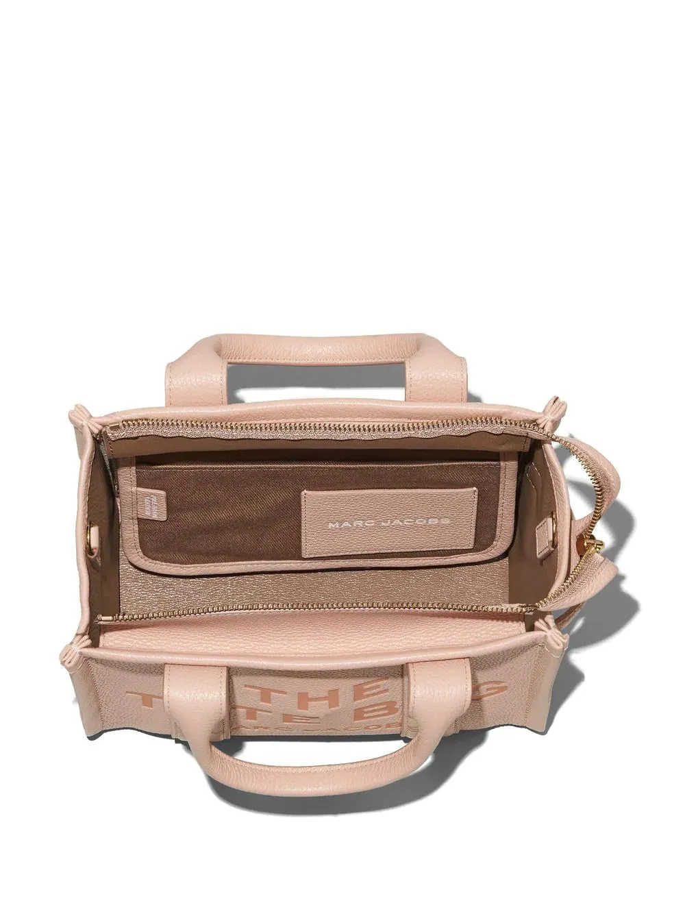 BOLSO THE MINI LEATHER TOTE BAG ROSA