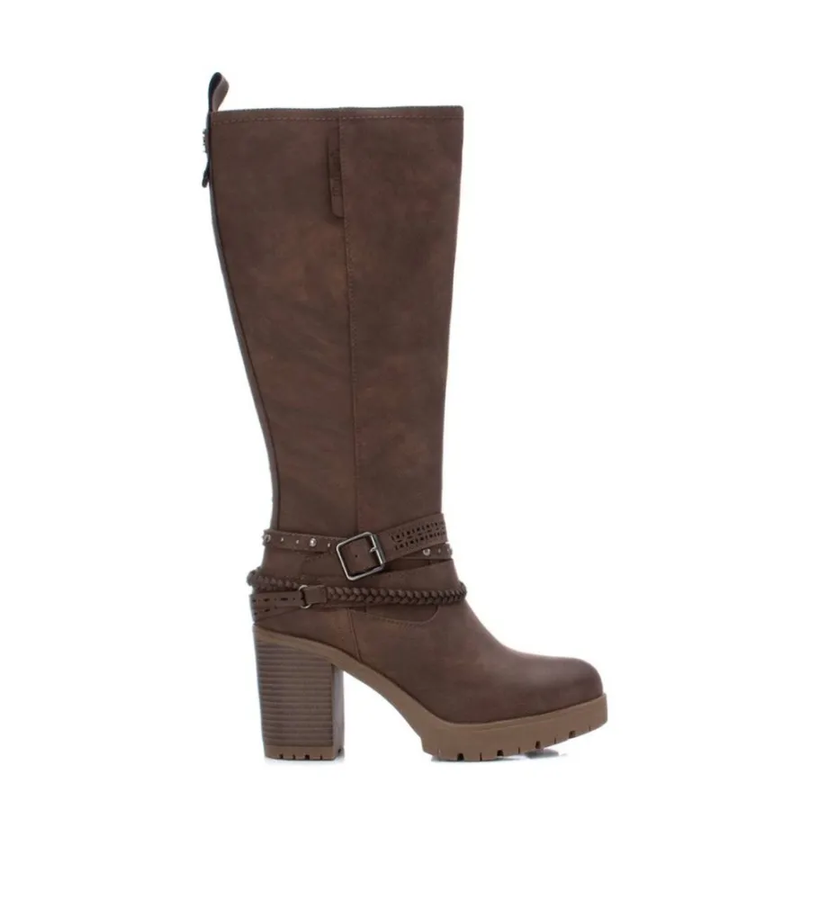 BOTAS 171491 MARRóN ALTURA TACóN 8CM