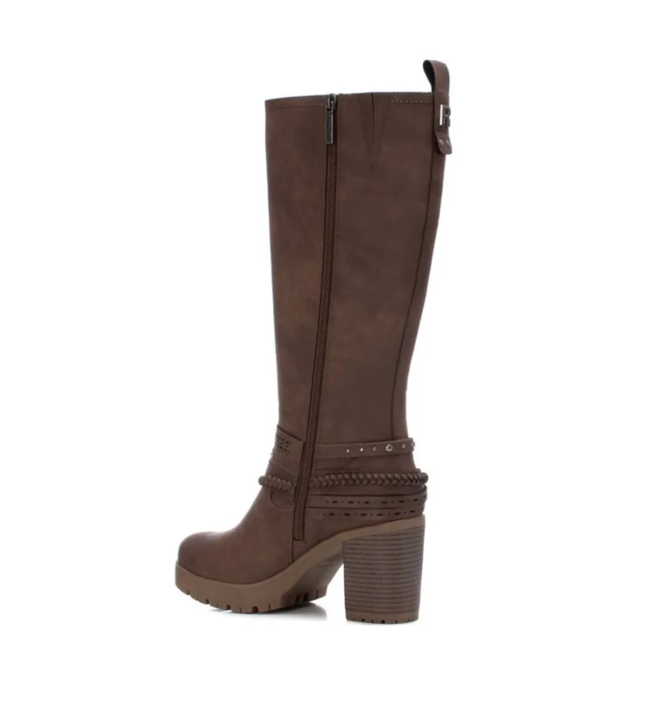 BOTAS 171491 MARRóN ALTURA TACóN 8CM
