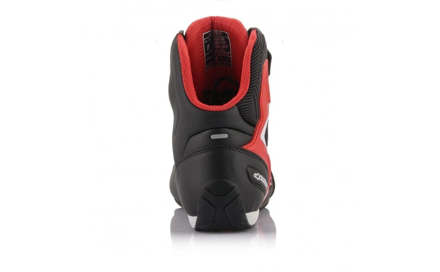 Botas Alpinestars Austin Knitted Riding Negro Rojo |2510820|