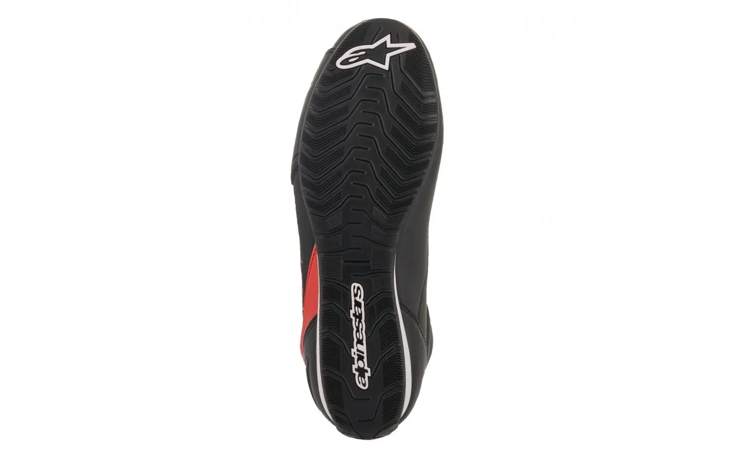 Botas Alpinestars Austin Knitted Riding Negro Rojo |2510820|