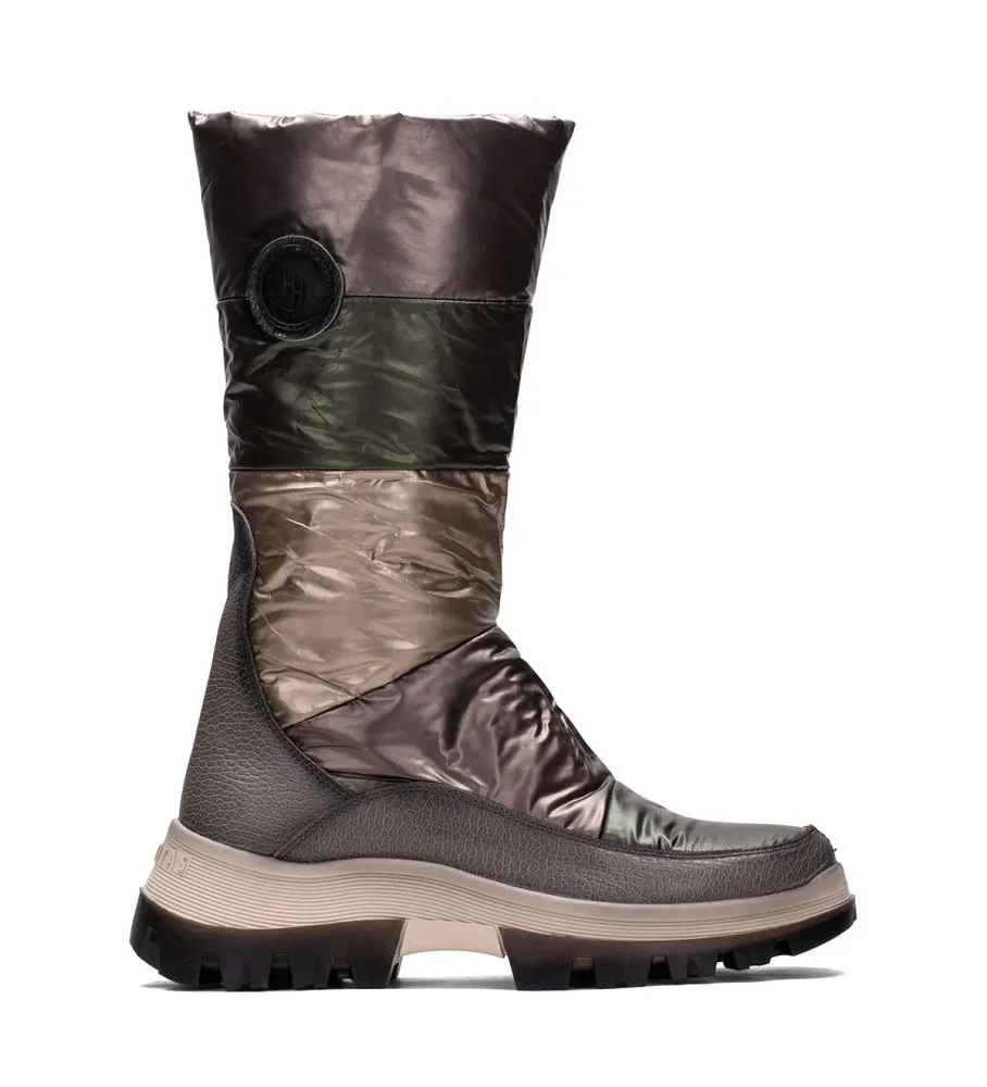 Botas de Piel Meryl gris