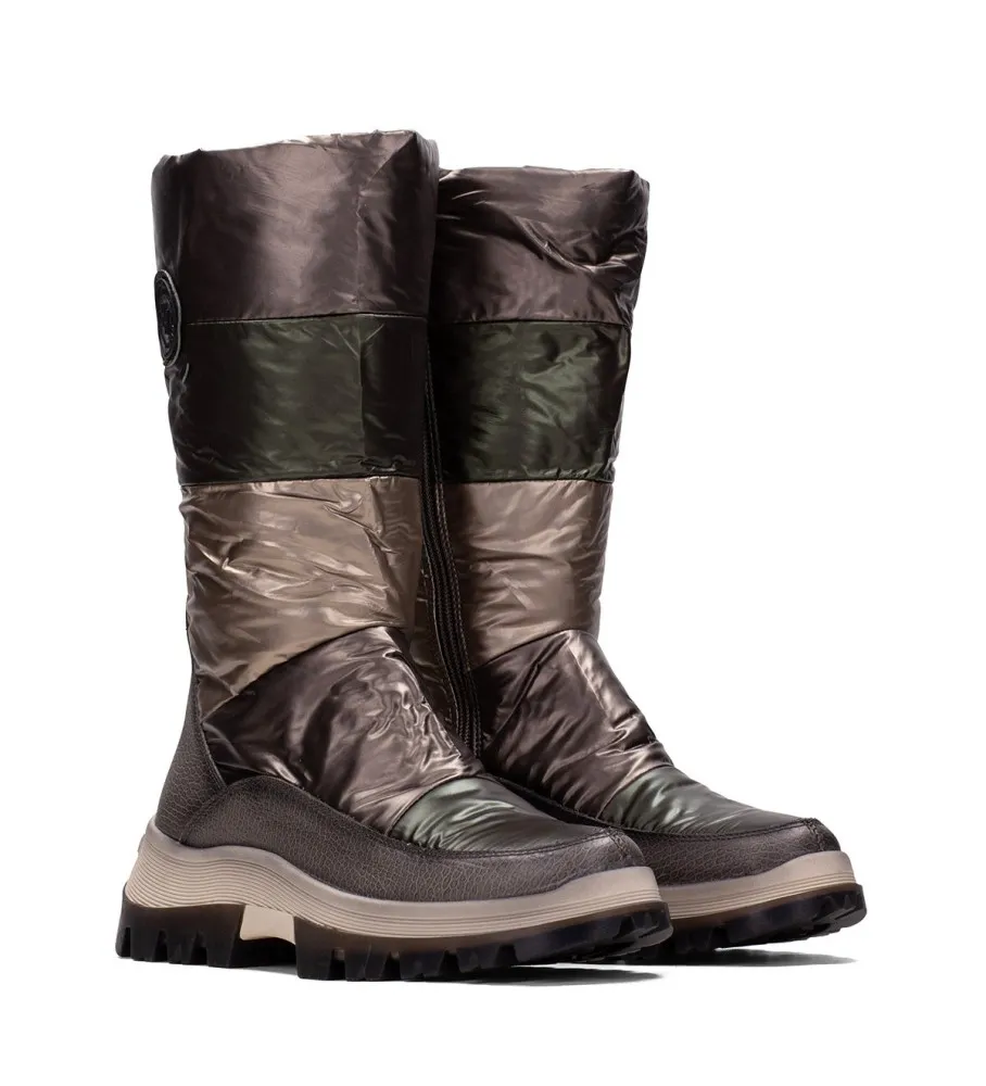 Botas de Piel Meryl gris