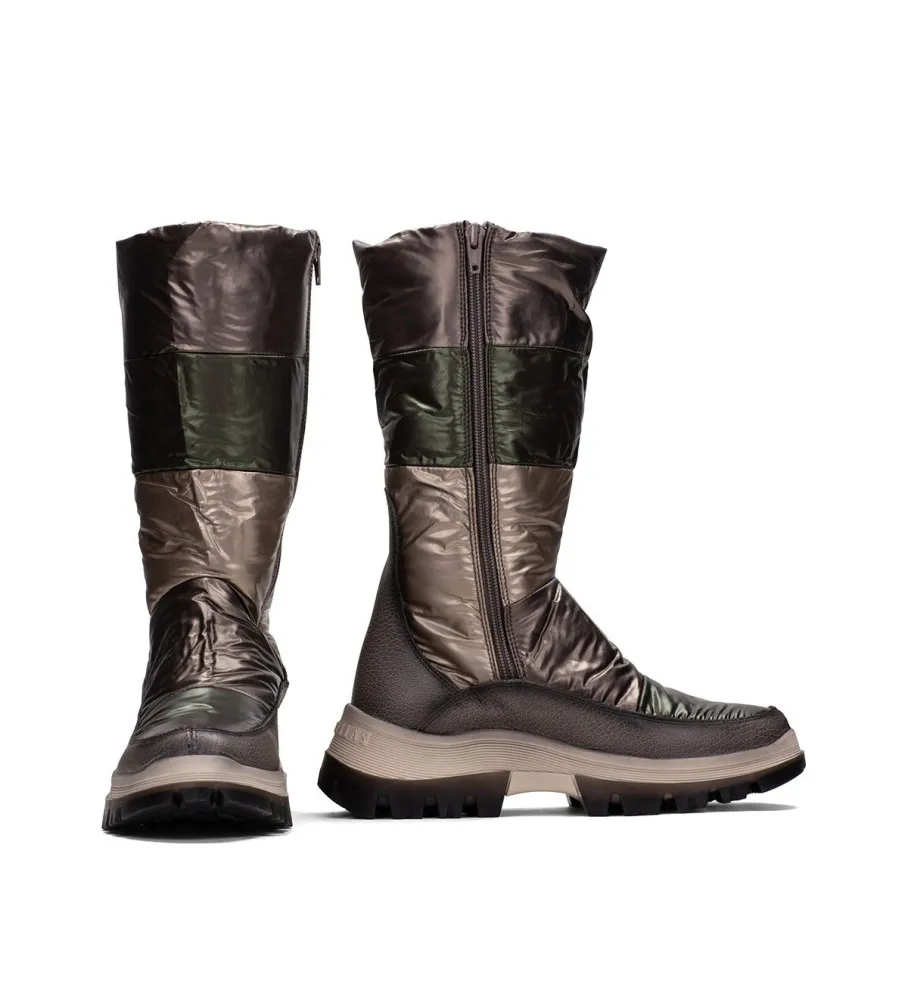 Botas de Piel Meryl gris