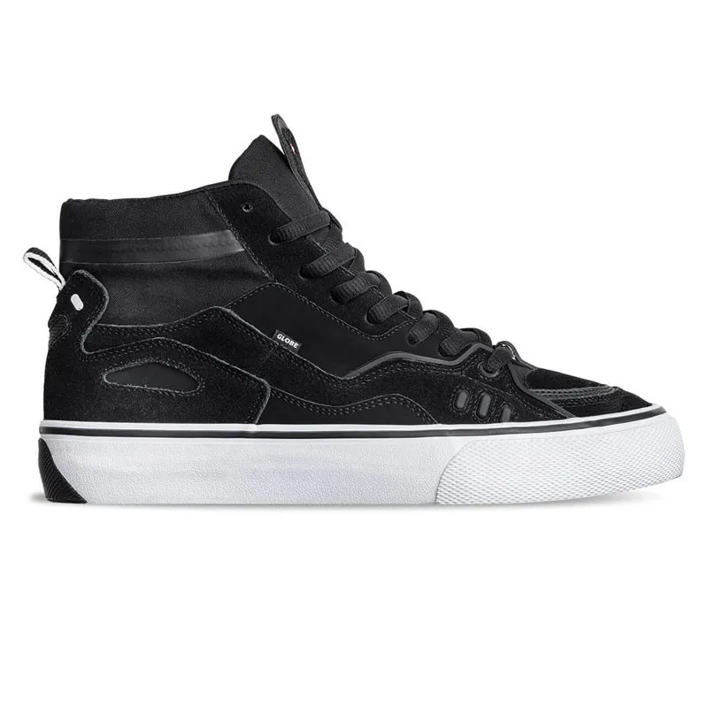 Botas Globe: Dimension (Black White Gum)