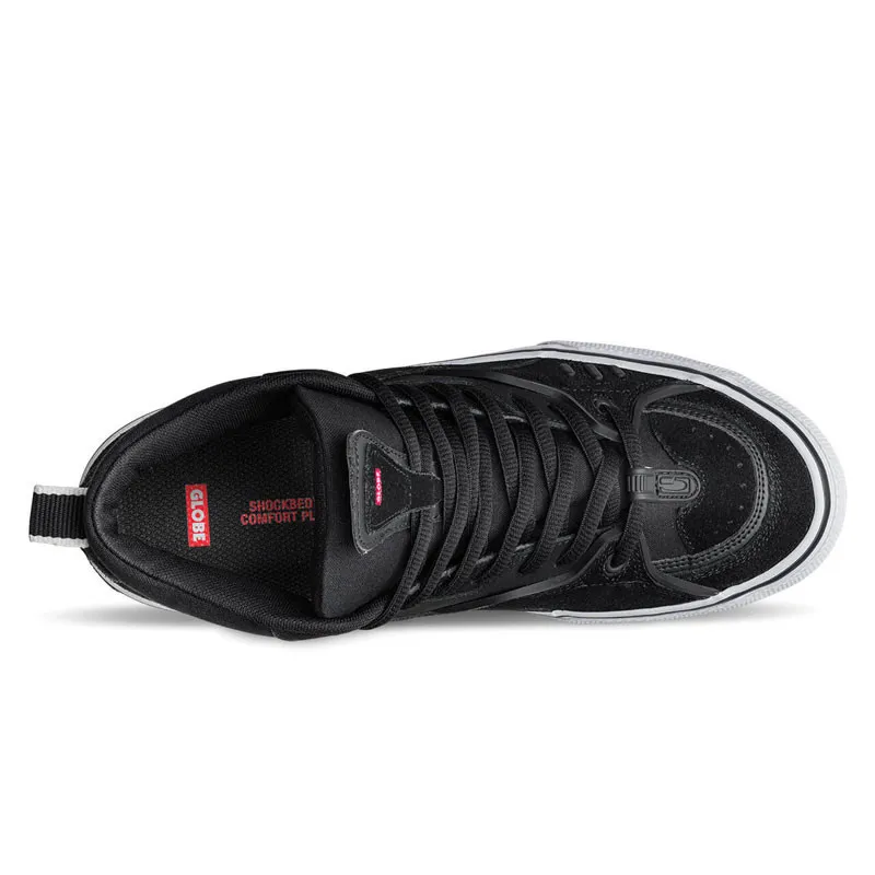Botas Globe: Dimension (Black White Gum)