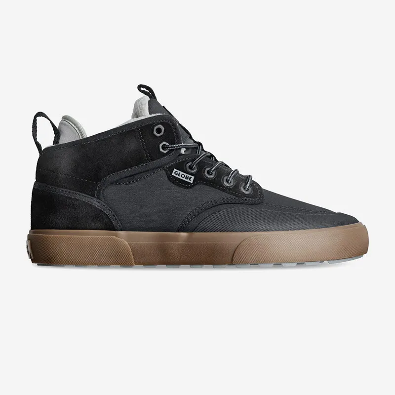 Botas Globe: Motley Mid (Black Charcoal Summit)