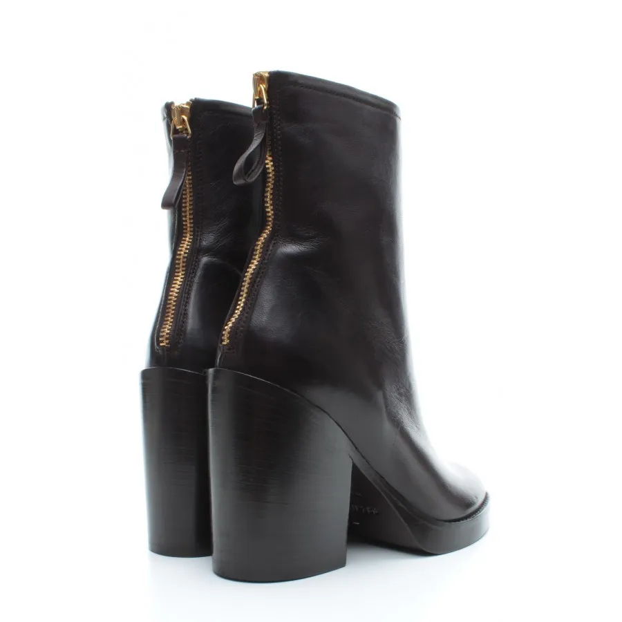 Botas Mujeres PREMIATA M5478 Caoba Zip Cuero Marron