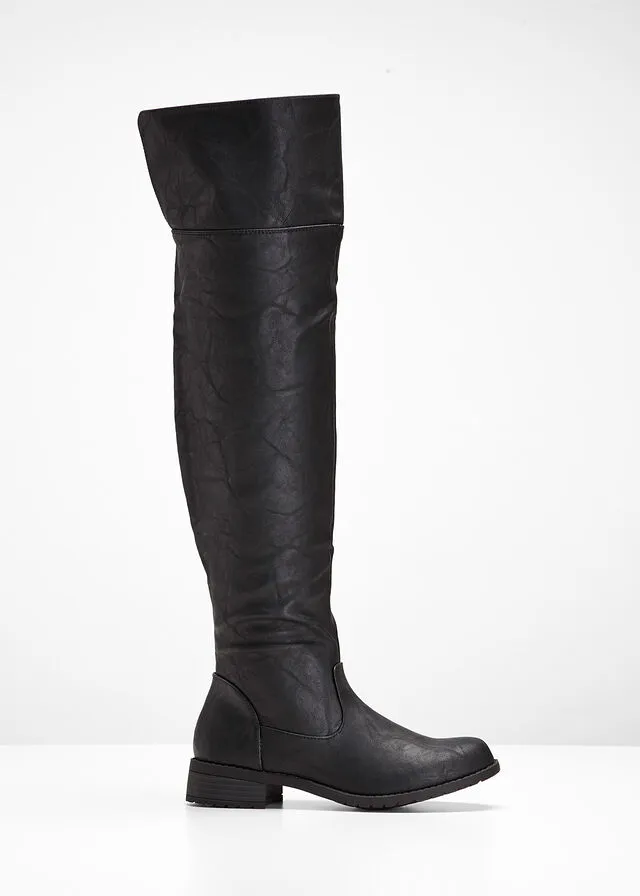 Botas por encima de la rodilla Negro