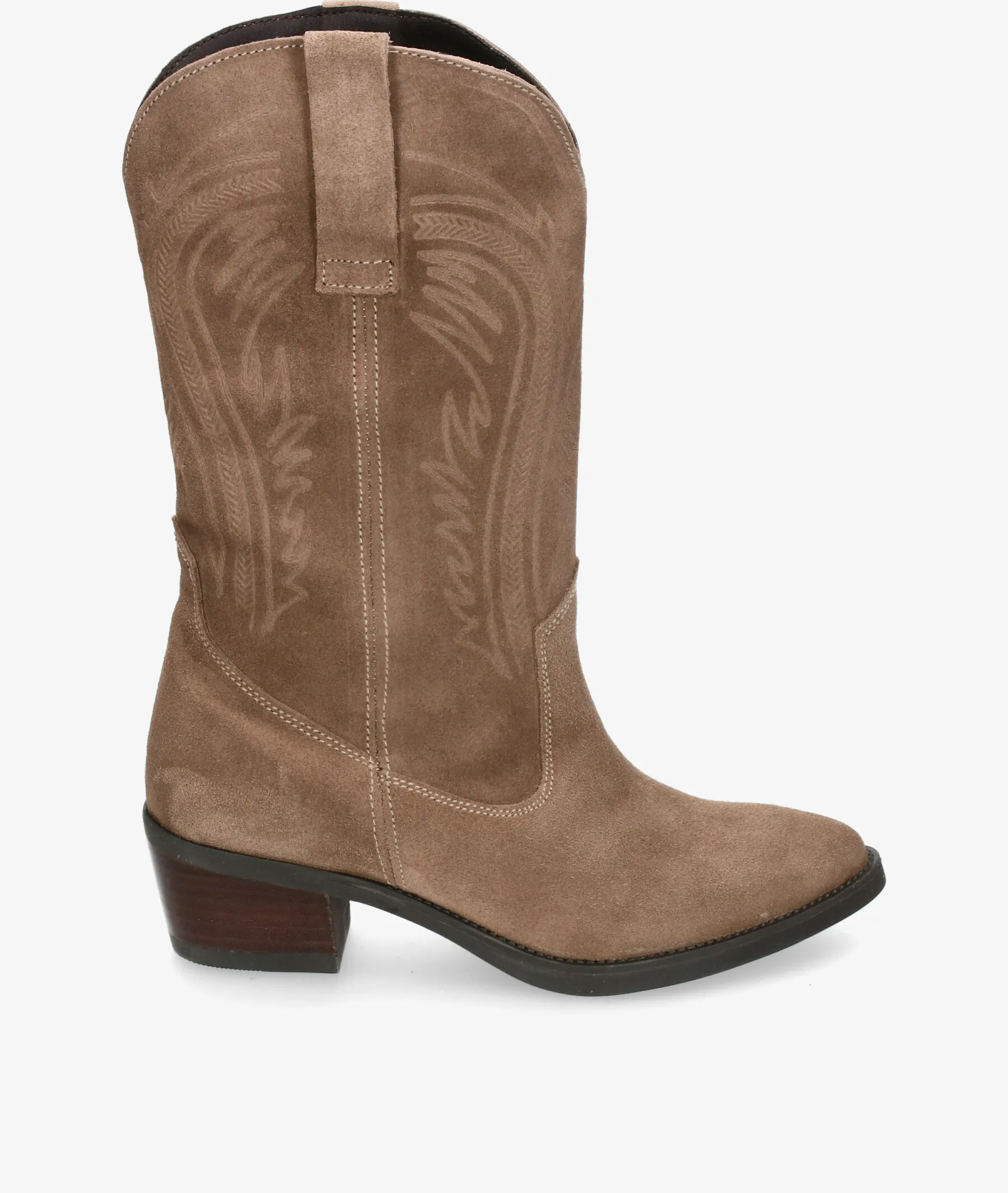 Botas Rhostock  13238 en serraje taupe
