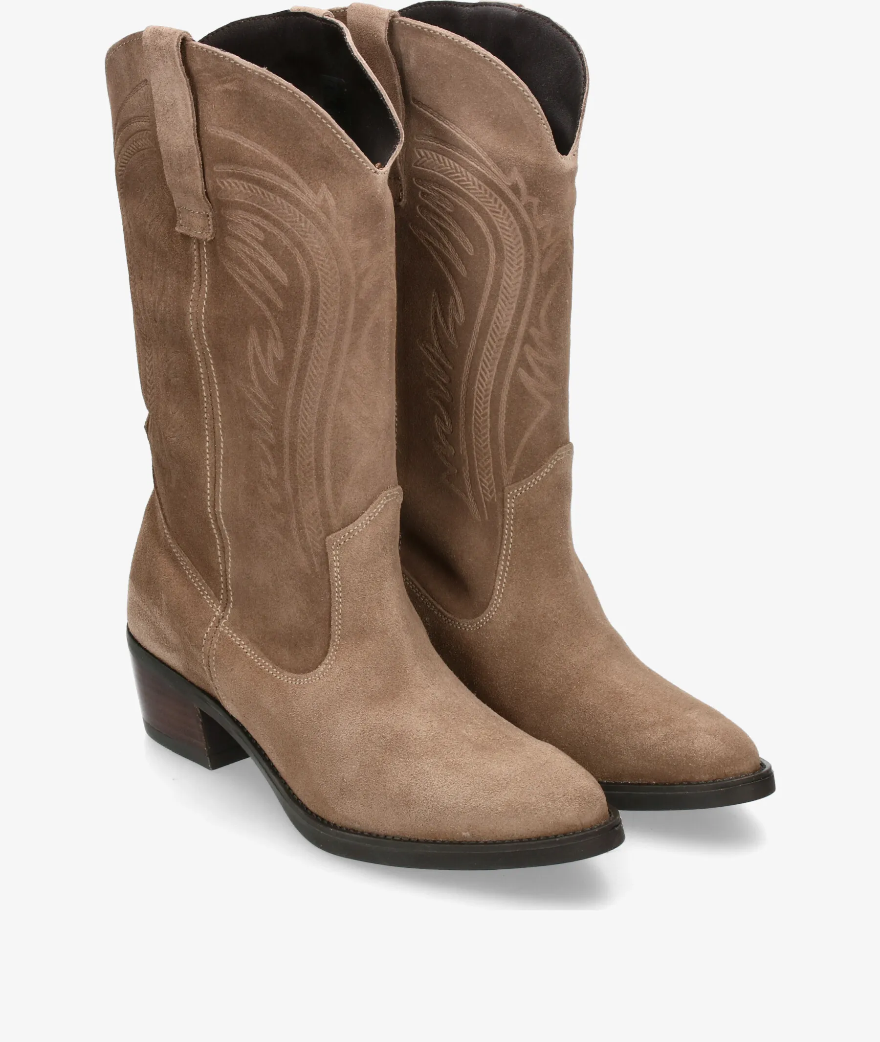 Botas Rhostock  13238 en serraje taupe
