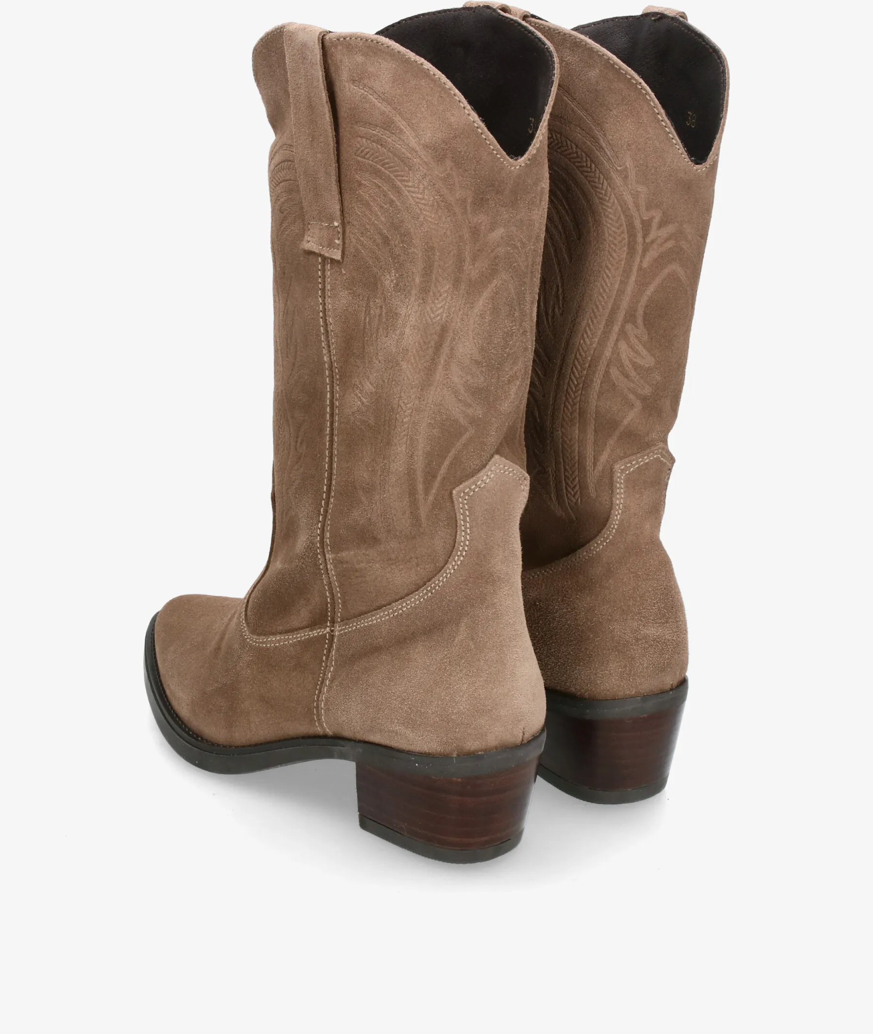 Botas Rhostock  13238 en serraje taupe