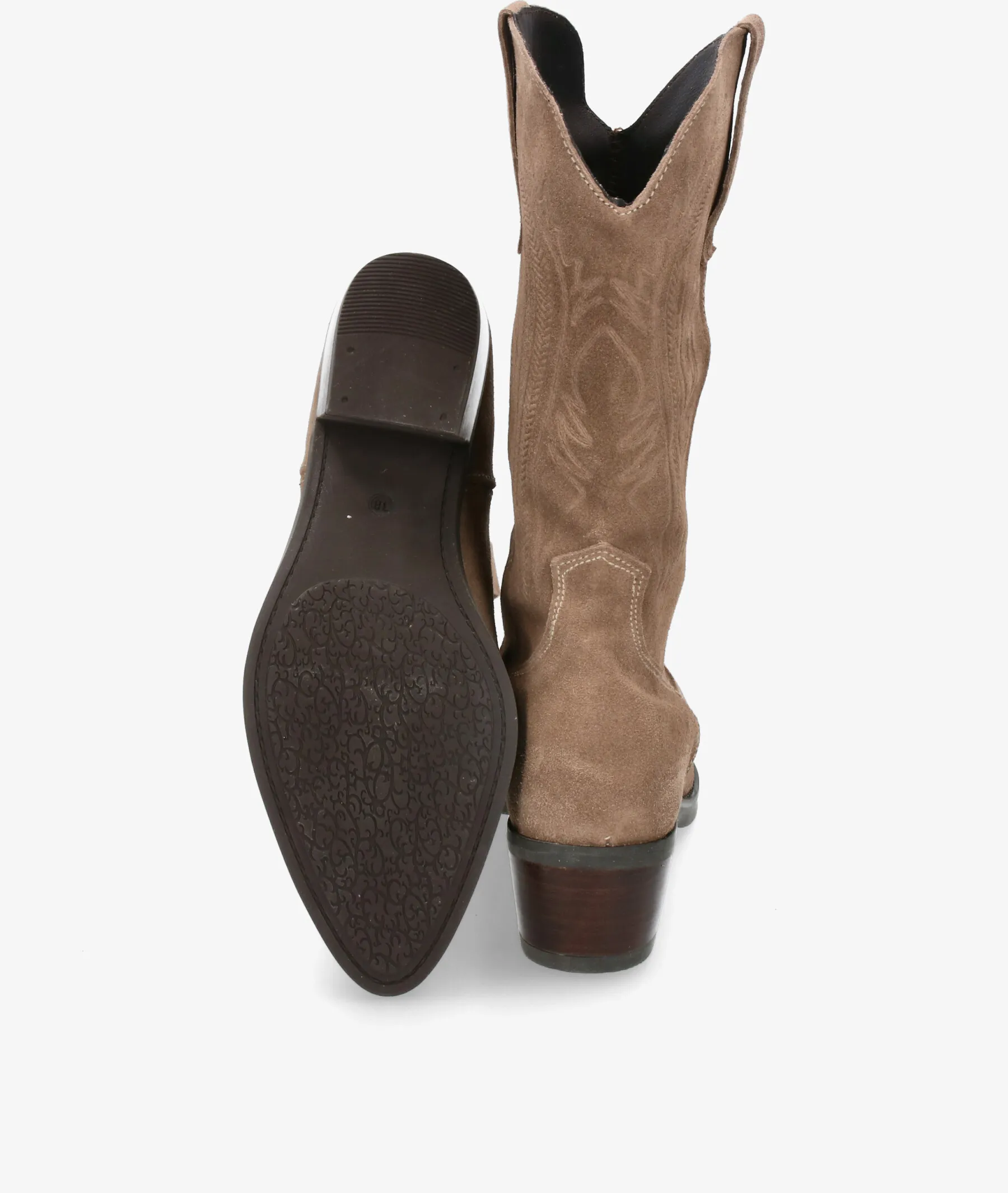 Botas Rhostock  13238 en serraje taupe