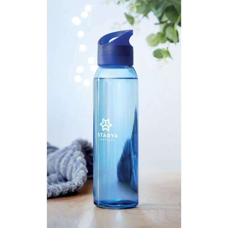 Botella promocional de 470 ml. tapa con asa Praga