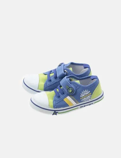 Bubble Zapatilla bicolor combinada