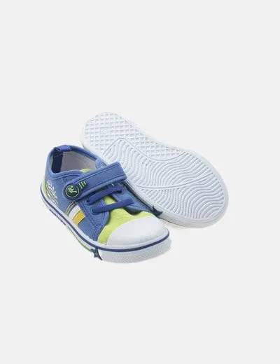 Bubble Zapatilla bicolor combinada