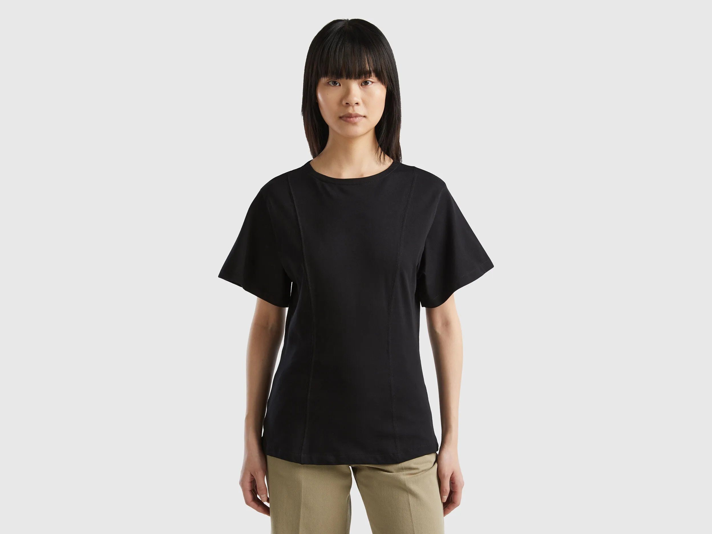 Cálida camiseta entallada