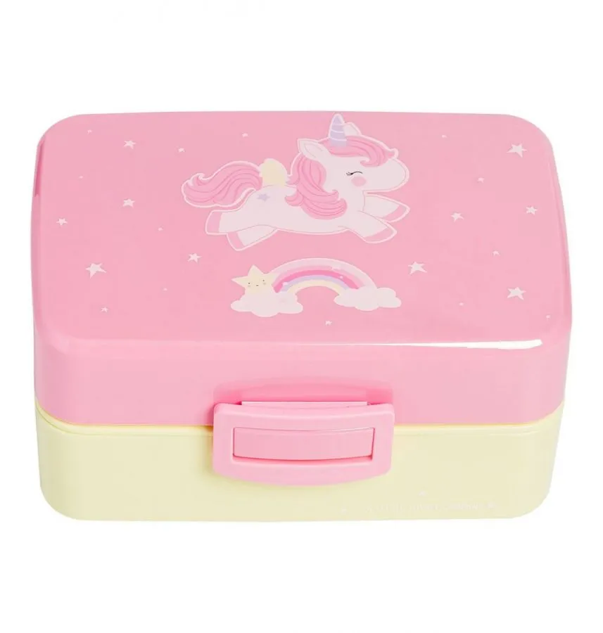 Caja de Almuerzo de Unicornio. A Little Lovely Company.