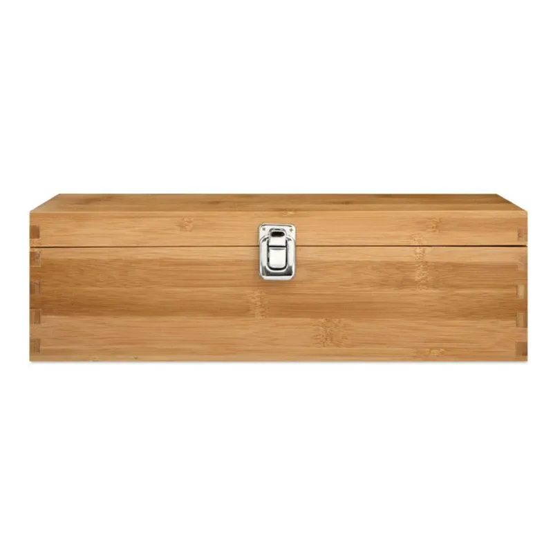 Caja de regalo para vino de bambú Tardor