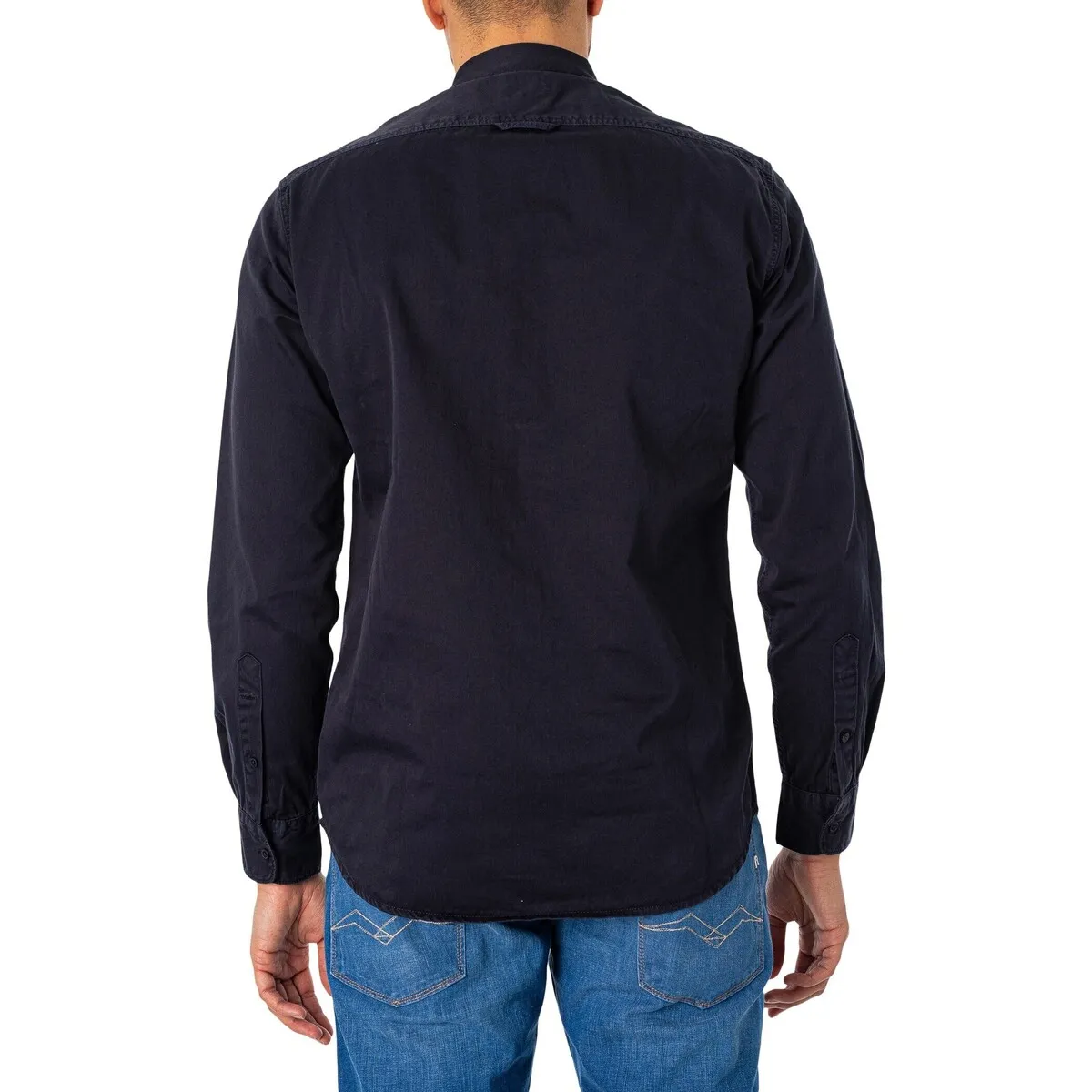 Camisa Con Bolsillo En El Pecho