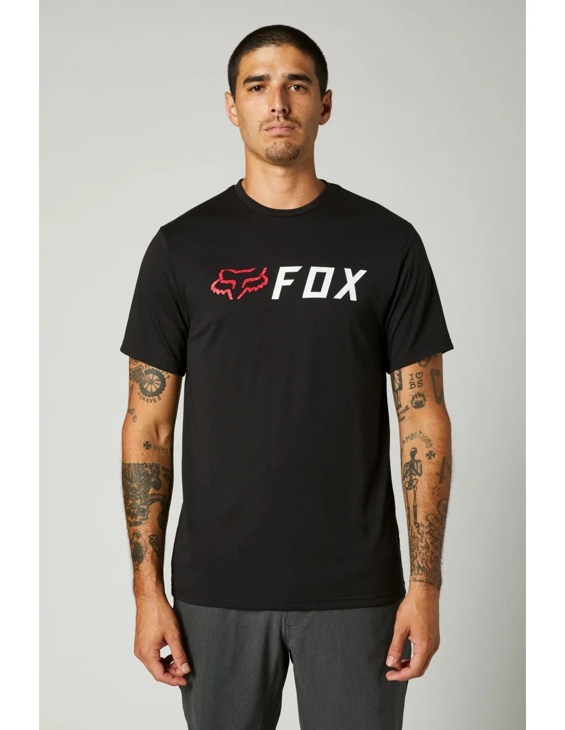 Camiseta Camiseta Fox Técnica Apex Black