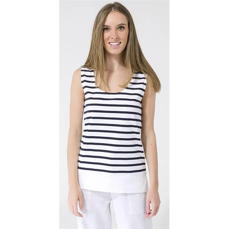 Camiseta sin mangas señora