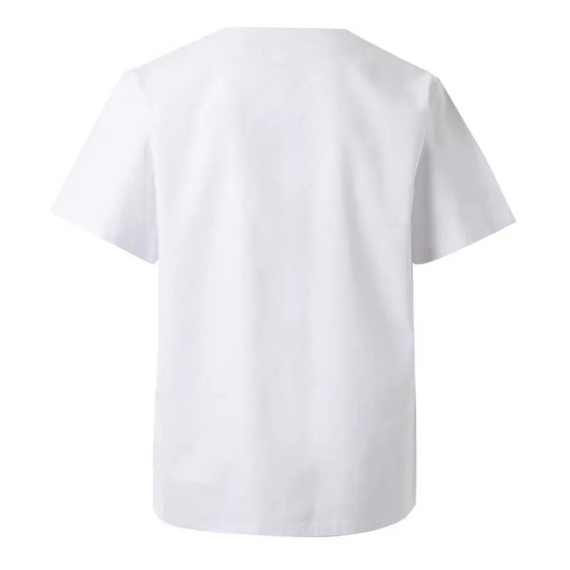 CAMISOLA PIJAMA SANITARIA DE ALGODóN BLANCA  VELILLA