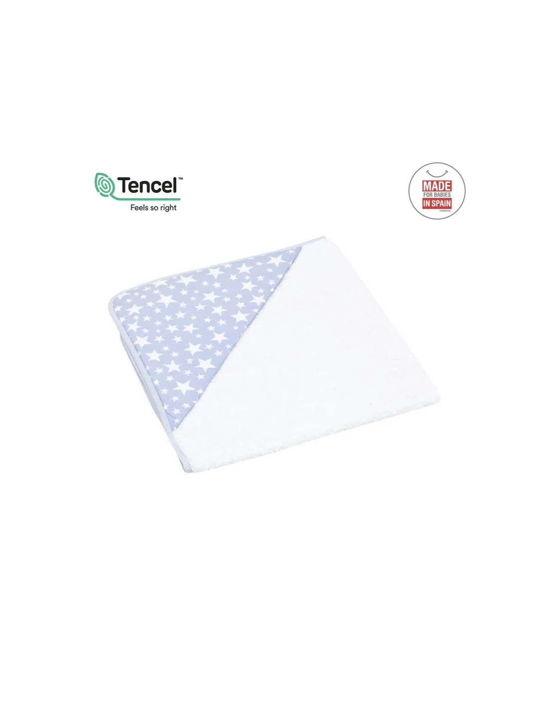 Capa de baño Star celeste 80 x 80 de Cambrass