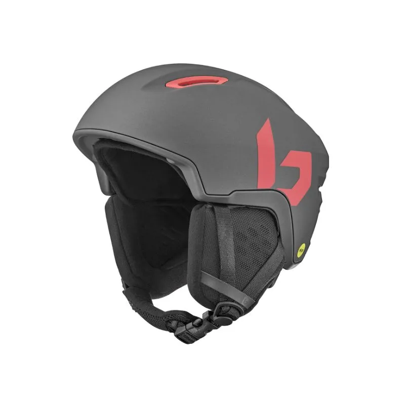 Casco de esquí Bollé ATMOS MIPS (Titanium Red Matte)