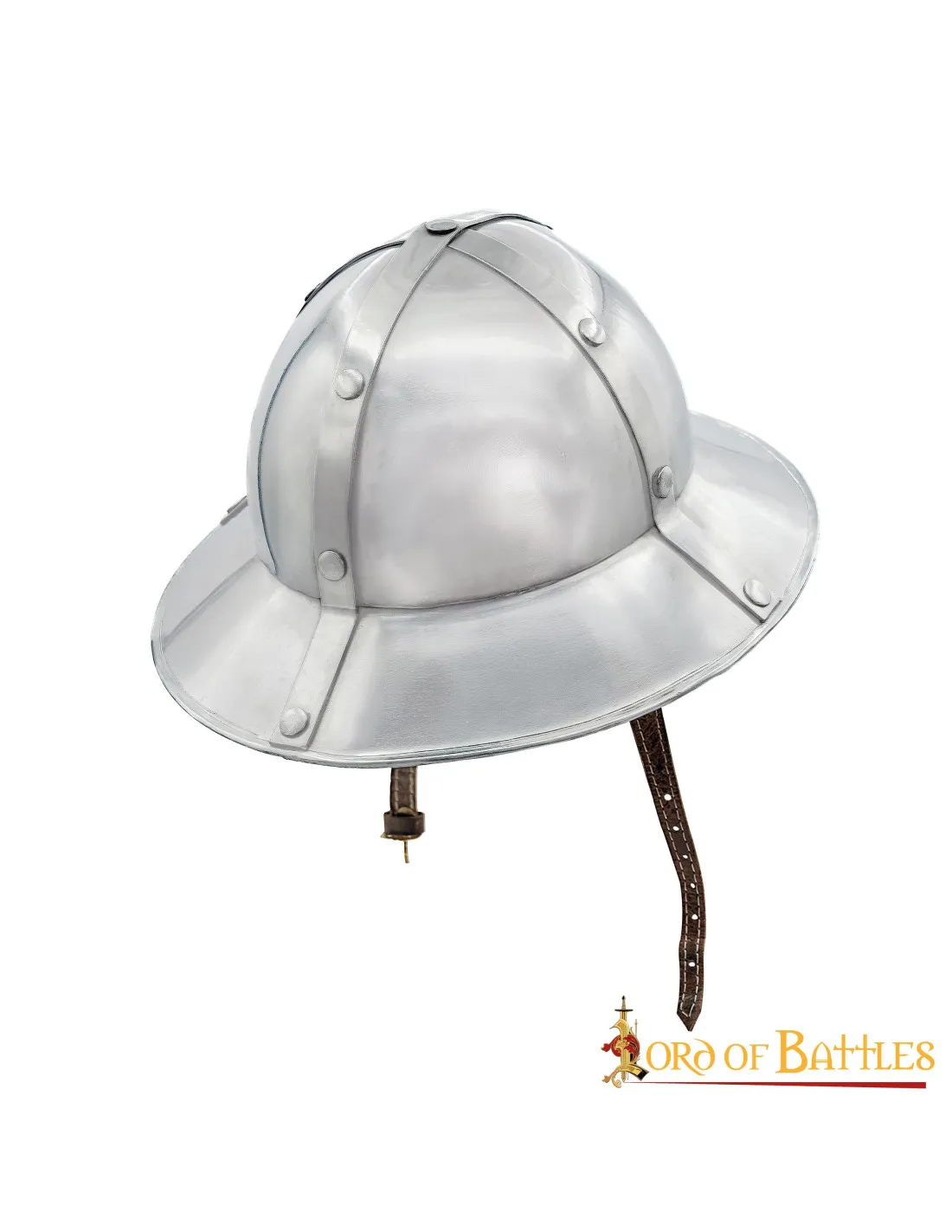CASCO DE INFANTERíA KETTLE S. XIIIXIV, CON FORRO DE CUERO