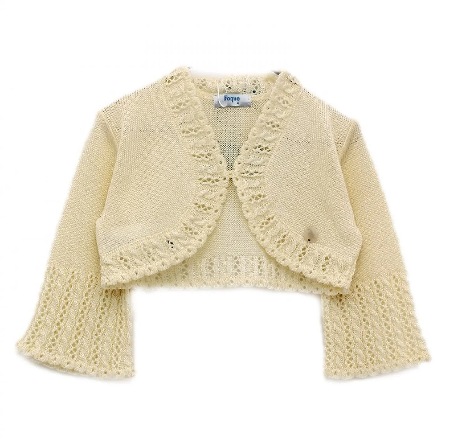 Chaqueta bolero de Foque para Ceremonia