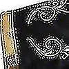 CHAQUETA DE TRAJE BORDADA DORADA DEL UNIFORME DEL PRíNCIPE DE LA MODA DE LA CORTE PARA HOMBREYHYH