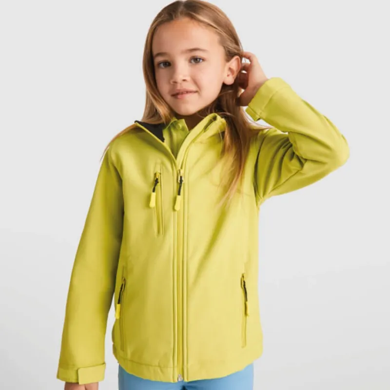 Chaqueta Softshell con forro polar niño niña Nebraska de Roly