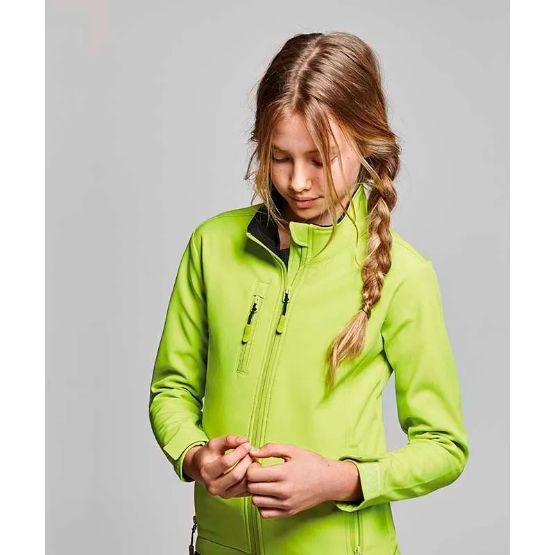Chaqueta Softshell con forro polar niño niña Nebraska de Roly