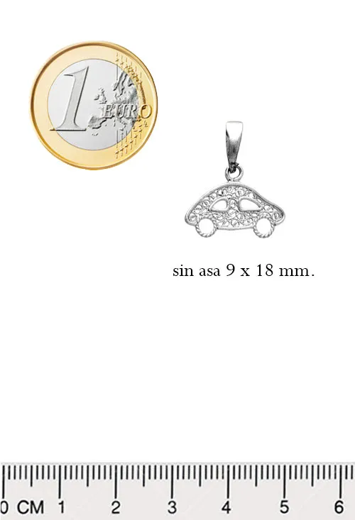 Colgante plata Ángel