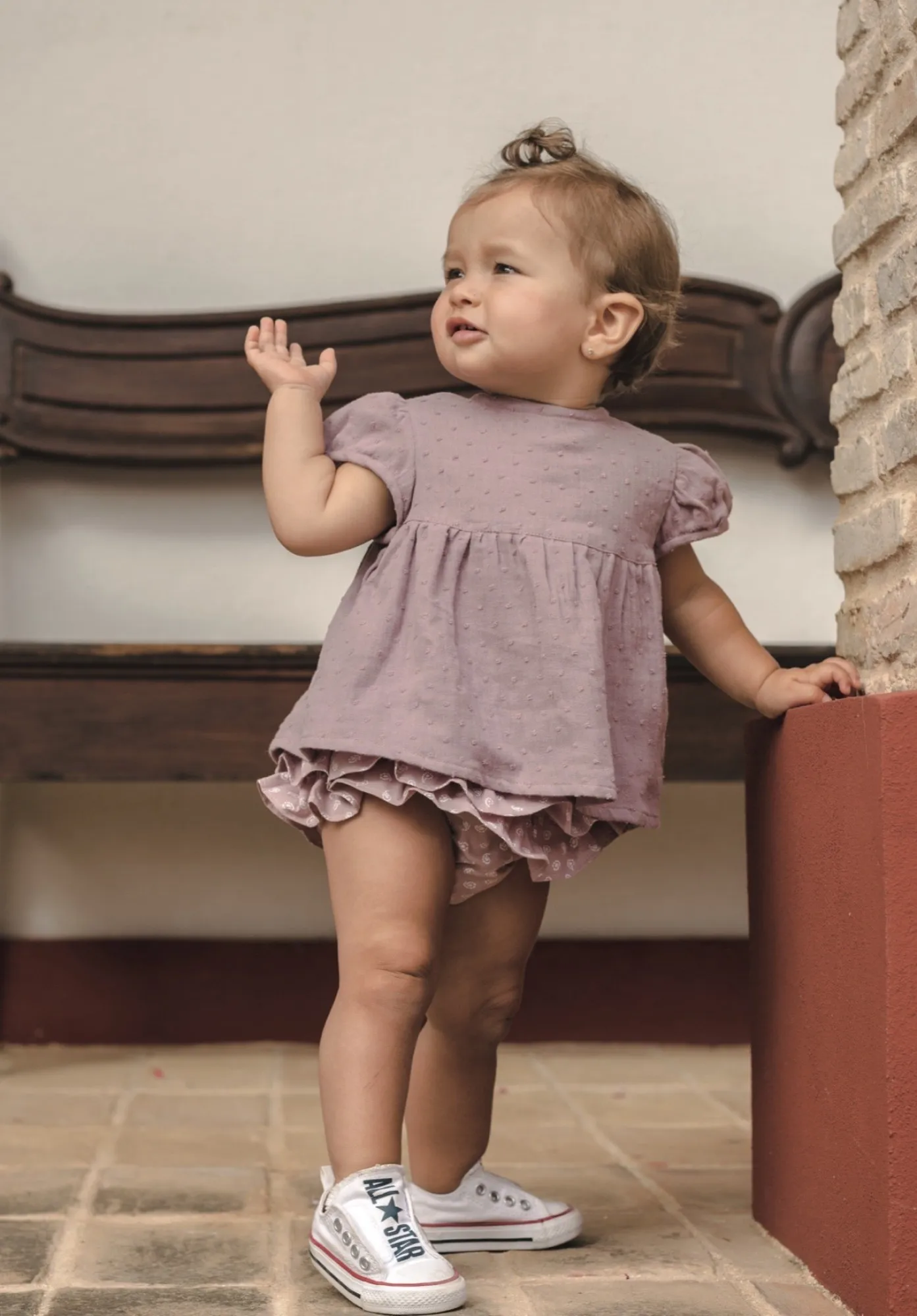 Conjunto para niña Cashemere de José Varón
