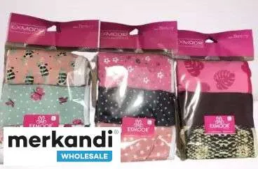 Descubra los calzoncillos de mujer de moda en un paquete de 3 con colores mixtos para la venta al por mayor desde Turquía, hecho